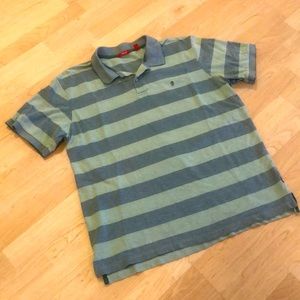 Men’s IZOD XXL Green Stripe Polo